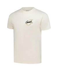 Kur8ted Men's and Women's Angel Reese Cream Chicago Sky The Future Looks Bright T-Shirt