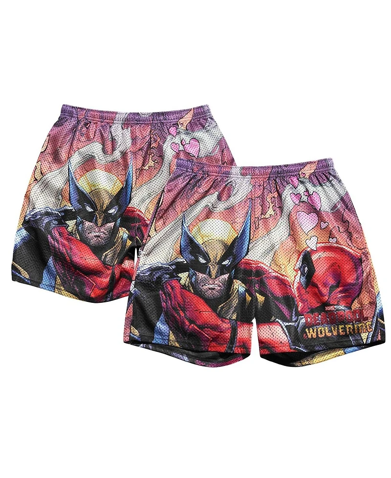 Chalk Line Men's Deadpool Wolverine Besties Retro Shorts