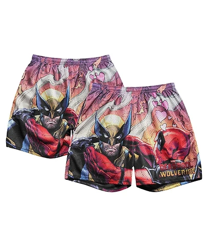 Chalk Line Men's Deadpool Wolverine Besties Retro Shorts