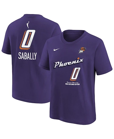 Nike Satou Sabally Purple Phoenix Mercury Explorer Edition Name Number T-Shirt