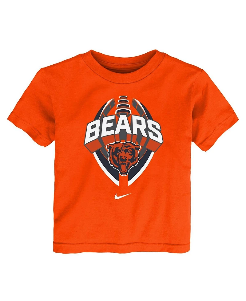 Nike Toddler Orange Chicago Bears Icon Legend T-Shirt