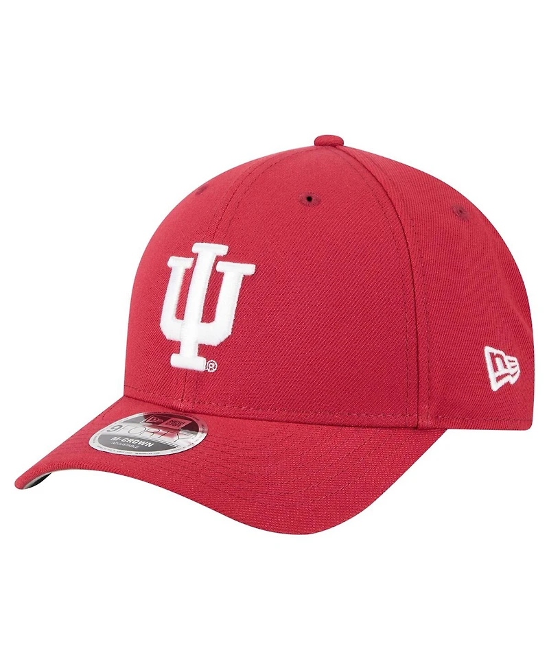New Era Men's Crimson Indiana Hoosiers Team Collective 9FORTY M-Crown Adjustable Hat