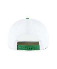 '47 Brand Men's White/Kelly Green Boston Celtics Tribute Two-Tone Hitch Adjustable Hat