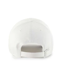 '47 Brand Men's White North Carolina Tar Heels Contemporary Basics Foundation Clean Up Adjustable Hat