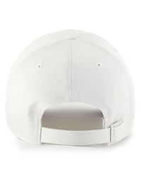 '47 Brand Men's White Miami Hurricanes Contemporary Basics Foundation Clean Up Adjustable Hat
