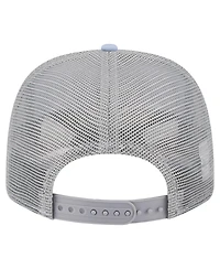 New Era Men's Light Blue/Gray Brooklyn Nets Adventure Aloha Pattern 9SEVENTY Stretch-Snap Hat