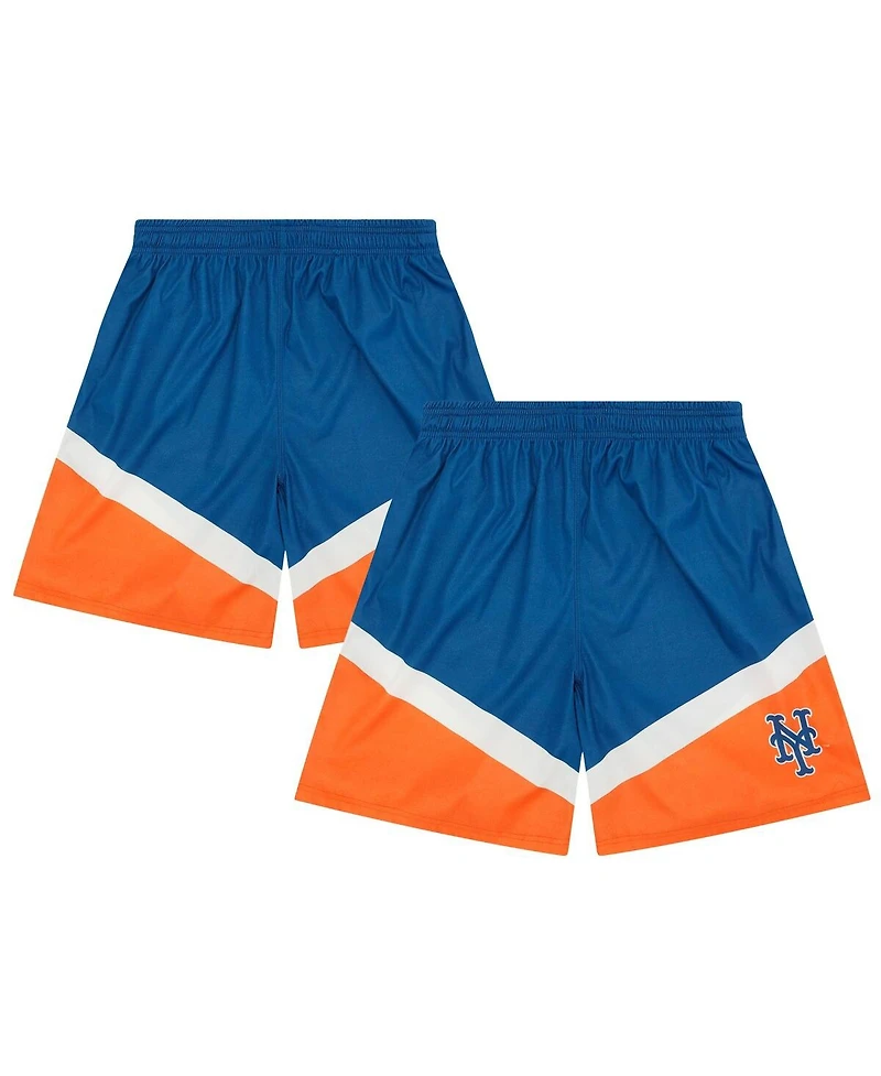 Foco Men's Blue New York Mets Color Blocked Shorts