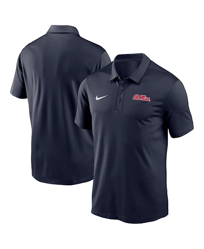 Nike Men's Navy Ole Miss Rebels Victory Solid Performance Polo Shirt