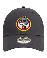 New Era Big Boys and Girls Gray As Roma Romolo 9FORTY Adjustable Hat