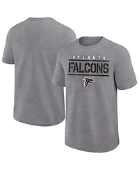 Fanatics Men's Heather Gray Atlanta Falcons Big Tall Top Notch T-Shirt