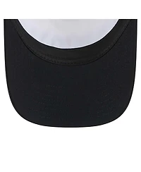 New Era Big Boys and Girls Black Las Vegas Raiders Sport Night Color Block 9FORTY A-Frame Trucker Adjustable Hat