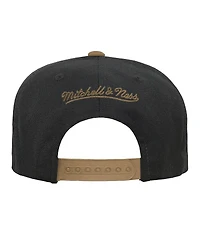 Mitchell & Ness Big Boys and Girls Black/Gold Vegas Golden Knights Core Team Two-Tone Snapback Hat