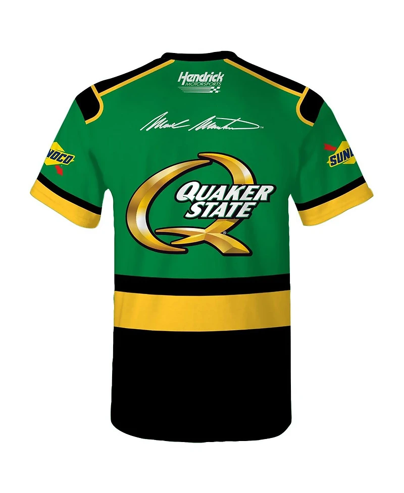 Hendrick Motorsports Team Collection Men's Green Mark Martin Quaker State Legend Uniform T-Shirt