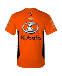 Trackhouse Racing Team Collection Men's Orange Ross Chastain Kubota Uniform T-Shirt