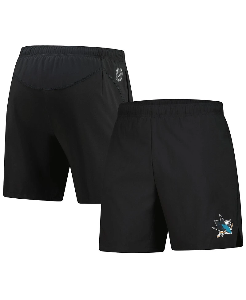 Fanatics Men's Black San Jose Sharks Tech Training Shorts