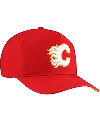 '47 Brand Men's Red Calgary Flames Primary Hitch Snapback Hat
