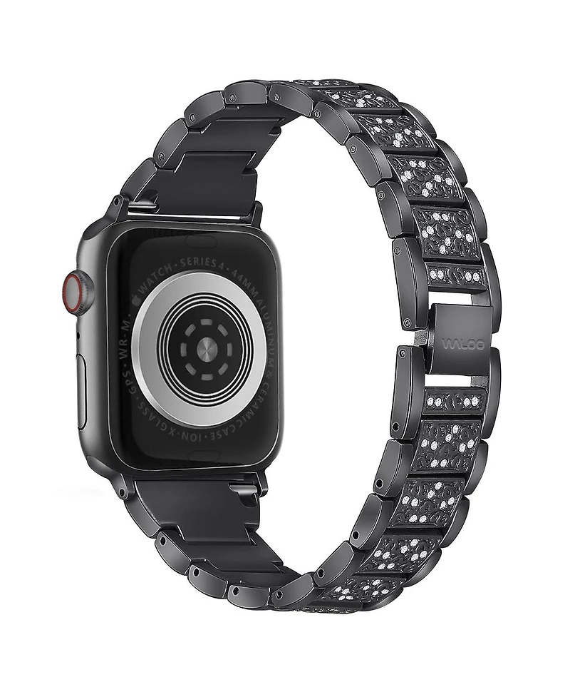 Waloo Rhinestone Pattern Replacement Band For Apple Watch