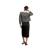 M.m.LaFleur Meena Daily Jardigan - Boucle Tweed