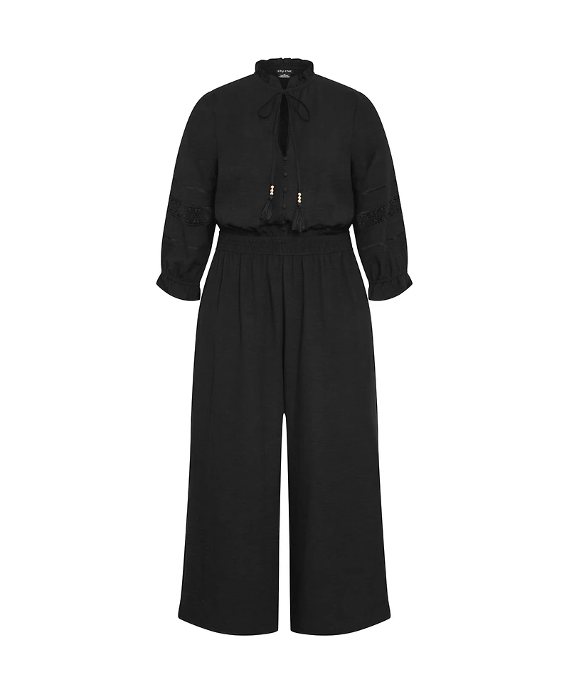 City Chic Plus Faye Jumpsuit