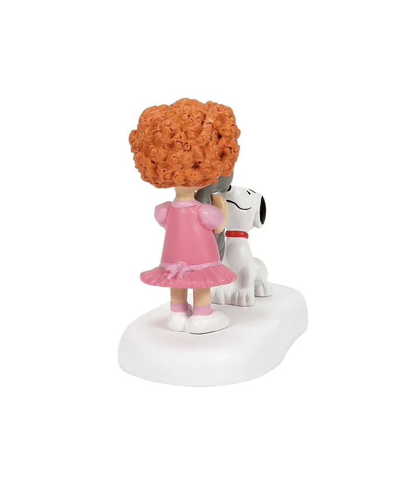 Department 56 Frieda and Faron Meet Snoopy Village Accessory