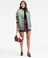 On 34th Women's Mock Neck Micro-Rib Top, Macy's Exclusive