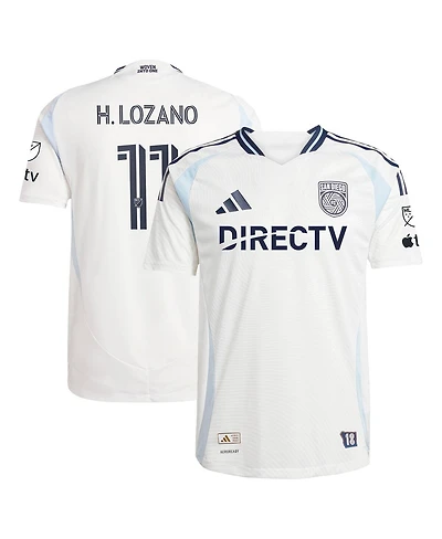 Adidas Men's Hirving Lozano White San Diego Fc 2025 Woven Into One Authentic Player Jersey