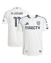 Adidas Men's Hirving Lozano White San Diego Fc 2025 Woven Into One Authentic Player Jersey