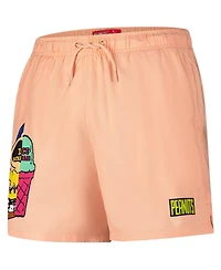 Freeze Max Men's Charlie Brown Orange Peanuts Ice Scream Shorts