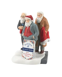 Department 56 A Shave in Time for Christmas Village Accessory