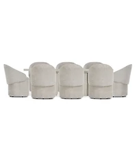 Tempo 9-Pc. Set (Rectangular Table & 8 Caster Chairs)