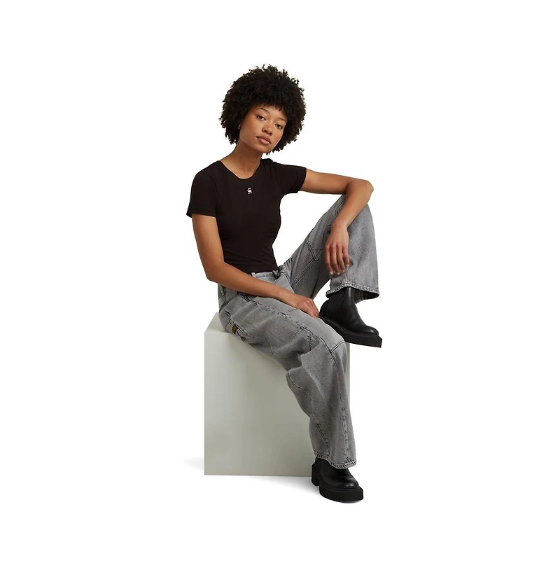 G-Star Women's Cropped Mini Slim Top