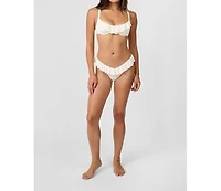 WeWoreWhat Women's Ruffle Top