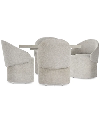 Tempo 5-Pc. Set (Round Table & 4 Caster Chairs)
