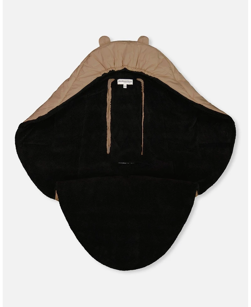 Deux par Deux Baby Unisex Snugly Baby Wrap Designed for Car Seat and Stroller Chanterelle - Baby