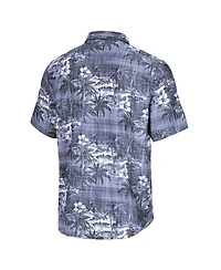 Tommy Bahama Men's Navy Dallas Cowboys Coconut Point Isla Palmetta Camp Button-Up Shirt