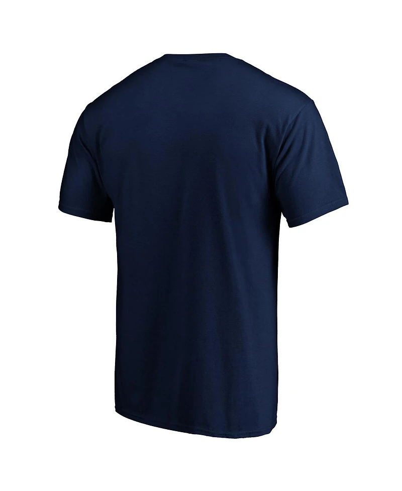 Fanatics Mto Label Men's Navy Dallas Cowboys Primary Logo T-Shirt