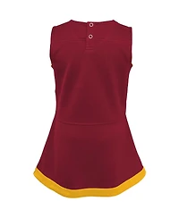 Outerstuff Baby Boys and Girls Burgundy Washington Commanders Cheer Captain Jumper Dress
