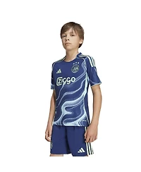 Adidas Big Boys and Girls Navy Ajax 2025/26 Away Replica Jersey