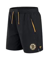 Fanatics Men's Black Boston Bruins Authentic Pro Rink Performance Shorts