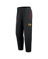 Fanatics Men's Black Chicago Blackhawks Authentic Pro Rink Coaches Pants