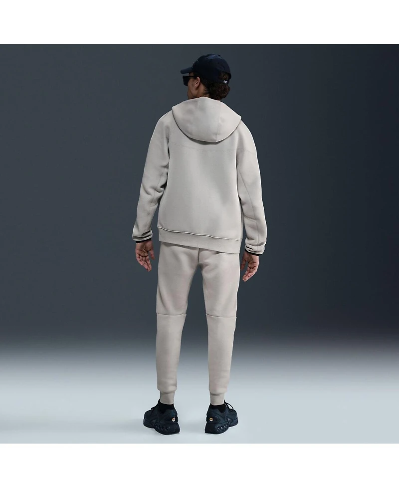 Nike Men's Gray Tottenham Hotspur Tech Fleece Full-Zip Hoodie Jacket