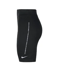 Nike Women's Black Wnba Team 13 Tri-Blend 8" Biker Shorts