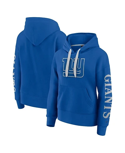 Fanatics Women's Royal New York Giants Elements Next Pullover Hoodie