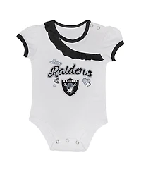 Outerstuff Baby Boys and Girls 2-Piece Las Vegas Raiders Love My Team Bodysuit Skirt Set