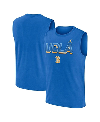 Jordan Men's Blue Ucla Bruins Primetime Tricode Legend Performance T-Shirt