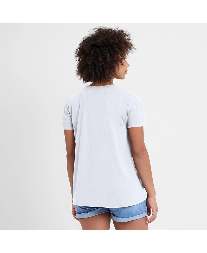 Nike Women's White Colorado Rockies 2025 City Connect Flowy Fashion Tri-Blend Performance T-Shirt