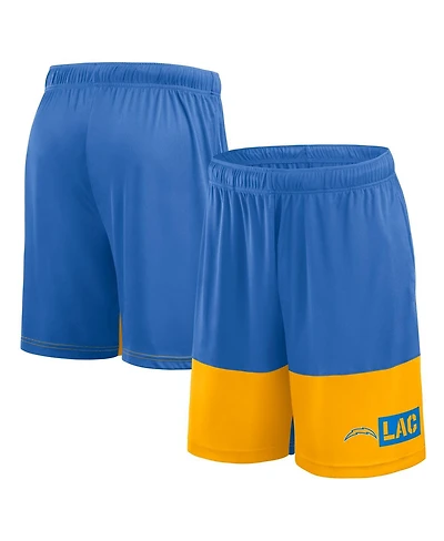 Logo Athletic Men's Powder Blue Los Angeles Chargers Best of the Shorts