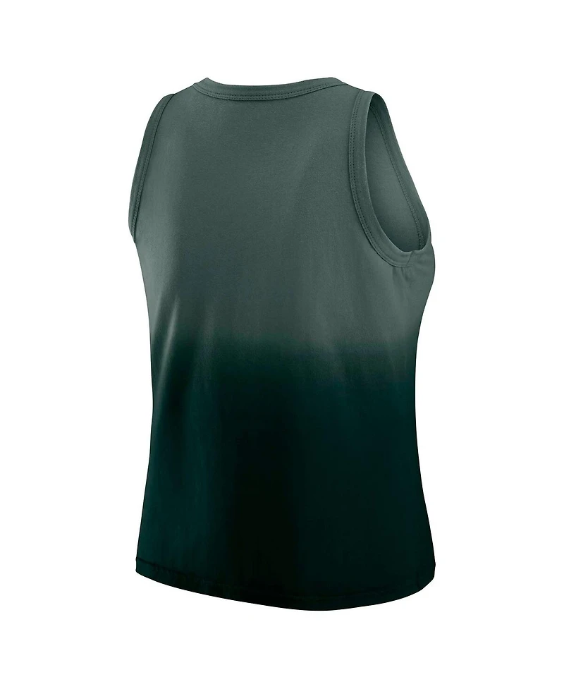 Wear by Erin Andrews x Gracie Women's Hunt Green Bay Packers Ombre Tank Top