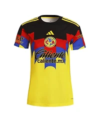 Adidas Women's Yellow Club America 2025/26 Home Replica Jersey