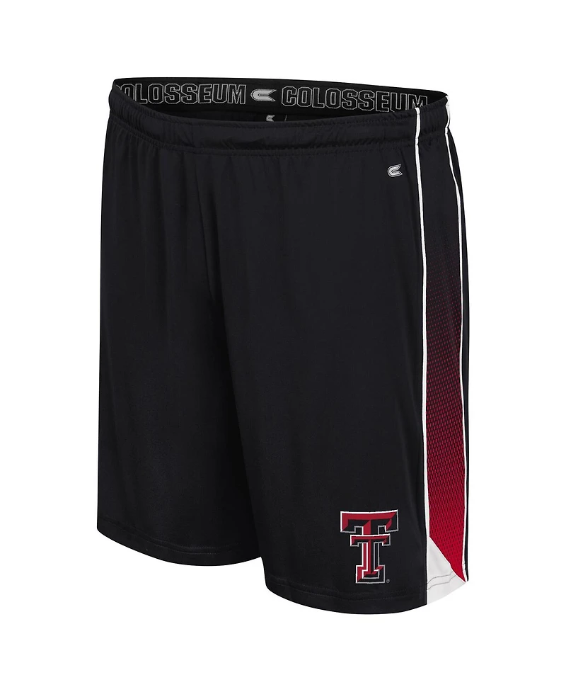 Colosseum Men's Black Texas Tech Red Raiders Online Shorts